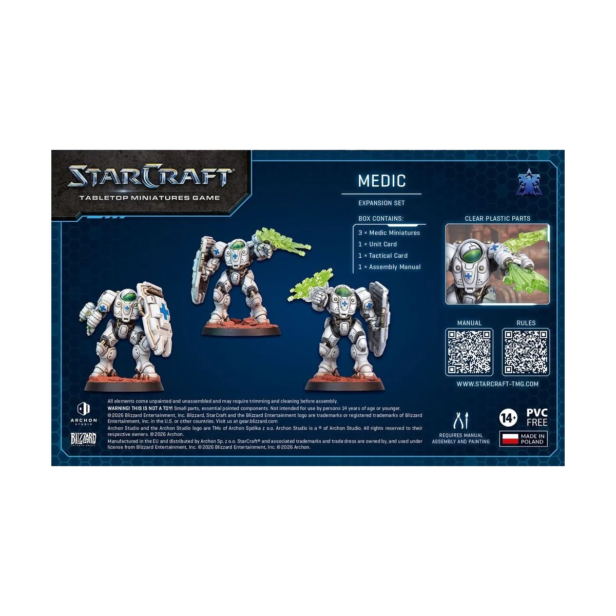 StarCraft Medic - Terran - Expansion Set - Archon Studio SCMG0014