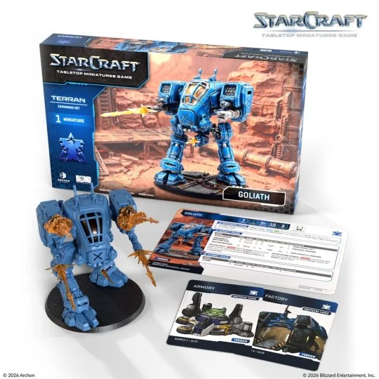 StarCraft Goliath - Terran - Expansion Set - Archon Studio SCMG0015