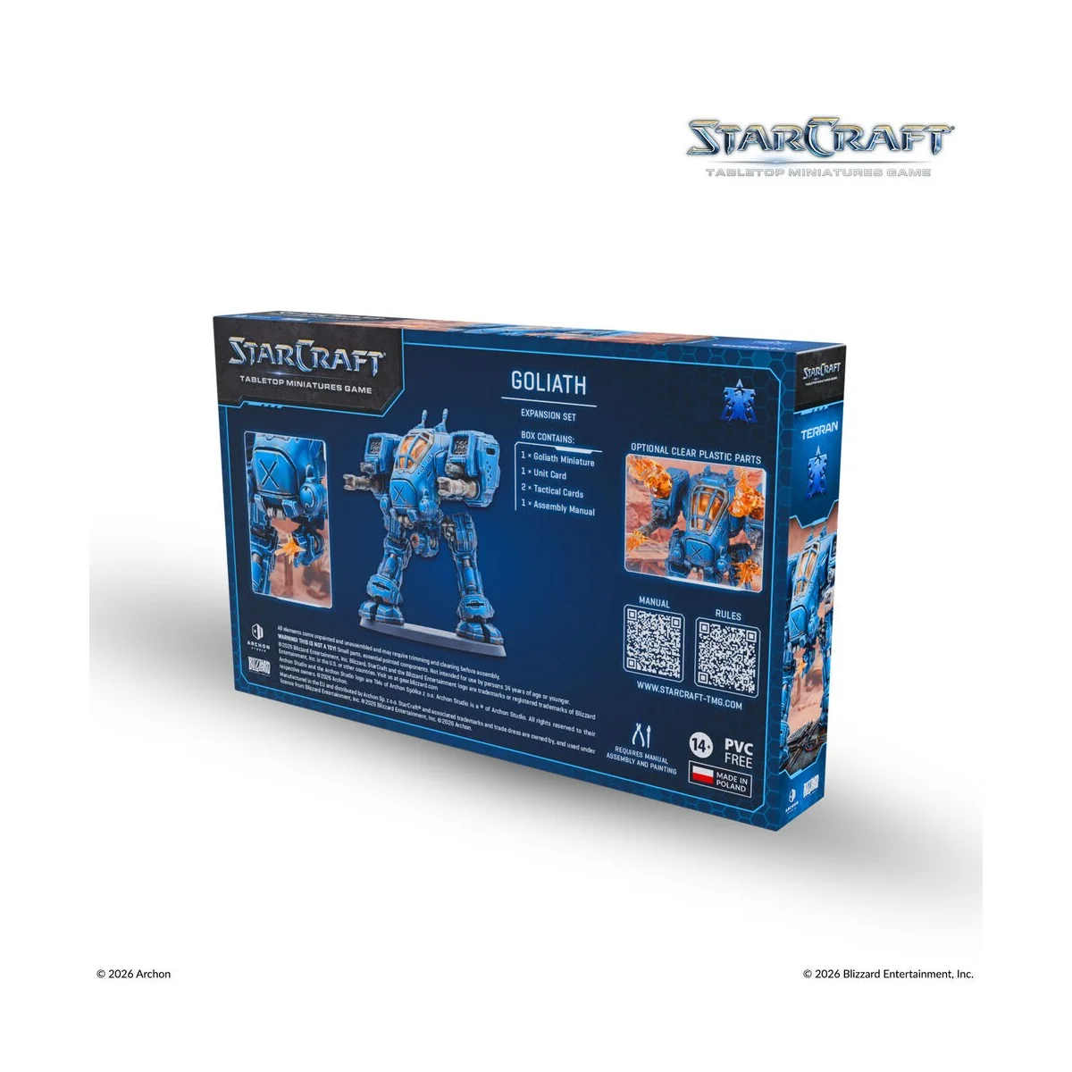 StarCraft Goliath - Terran - Expansion Set - Archon Studio SCMG0015