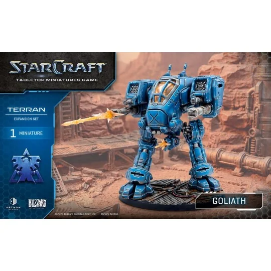StarCraft Goliath - Terran - Expansion Set - Archon Studio SCMG0015