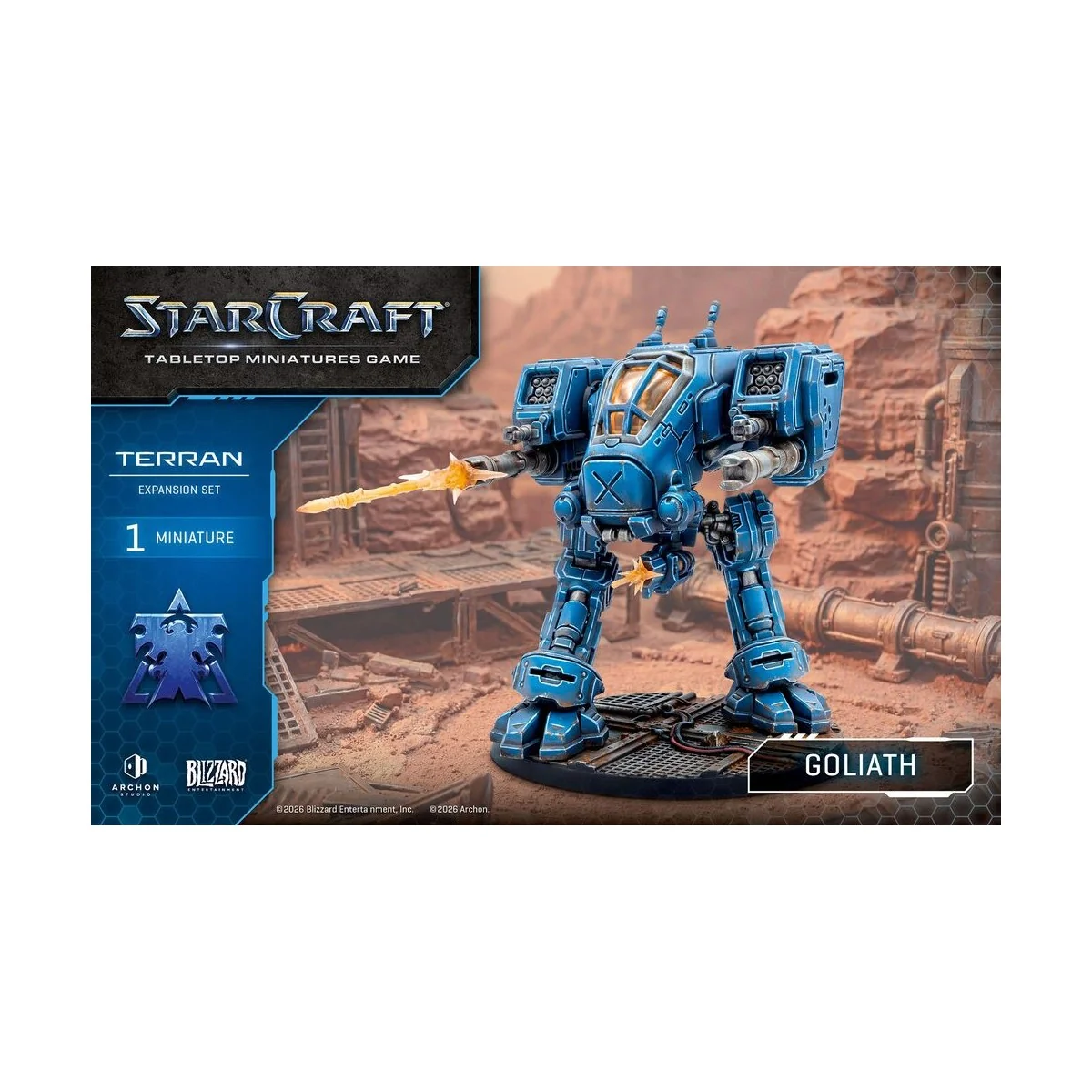 StarCraft Goliath - Terran - Expansion Set - Archon Studio SCMG0015