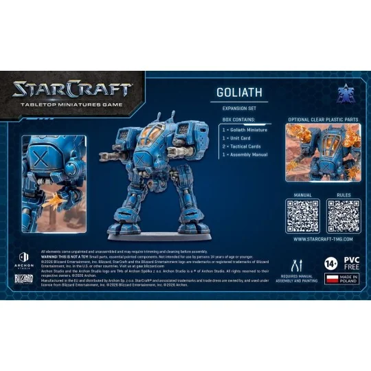 StarCraft Goliath - Terran - Expansion Set - Archon Studio SCMG0015