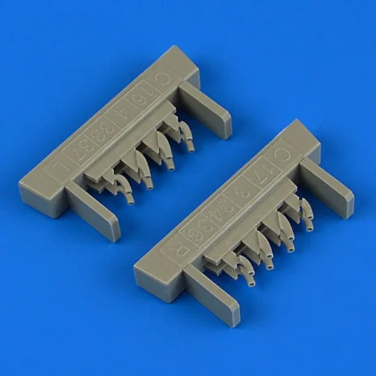 Petlyakov Pe-2 exhaust f.Eduard/Zvezda, 1/48 - Quickboost QB48 851 Petlyakov Pe-2 exhaust f.Eduard/Zvezda, 1/48 - Quickboost QB48 851