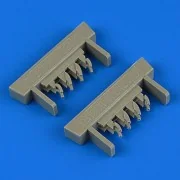 Petlyakov Pe-2 exhaust f.Eduard/Zvezda, 1/48 - Quickboost QB48 851 Petlyakov Pe-2 exhaust f.Eduard/Zvezda, 1/48 - Quickboost QB48 851