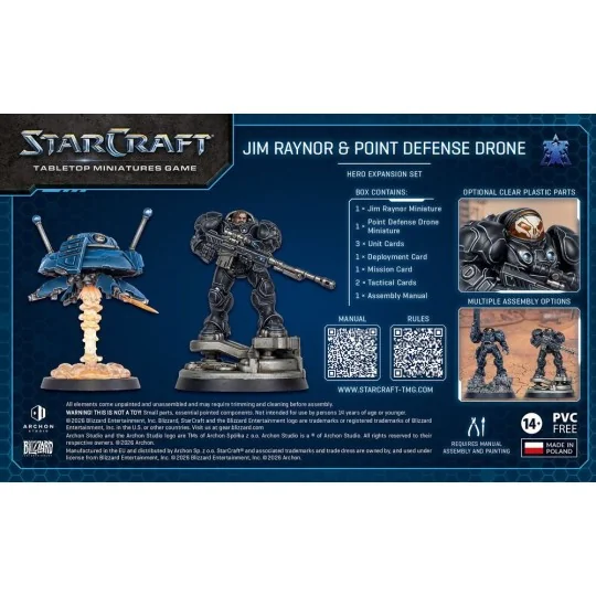 StarCraft Jim Raynor (Raynor's Raiders) - Terran - Hero Expansion S... StarCraft Jim Raynor (Raynor's Raiders) - Terran - Hero Expansion S...