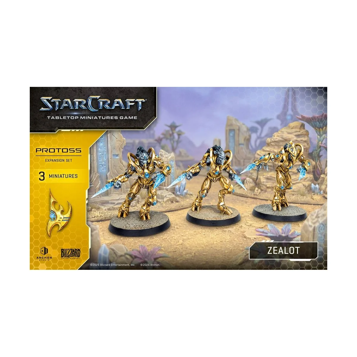 StarCraft Zealot - Protoss - Expansion Set - Archon Studio SCMG0017