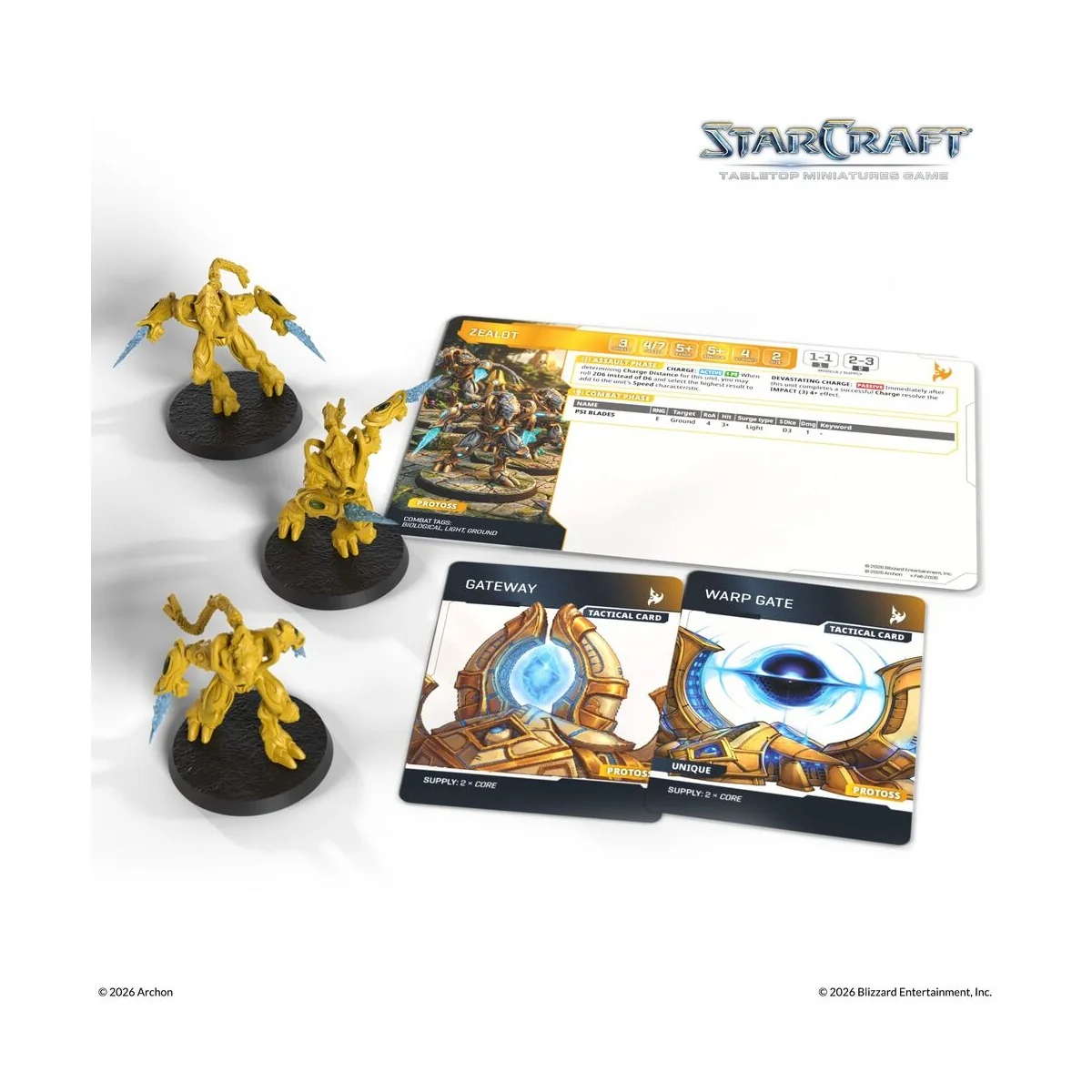 StarCraft Zealot - Protoss - Expansion Set - Archon Studio SCMG0017