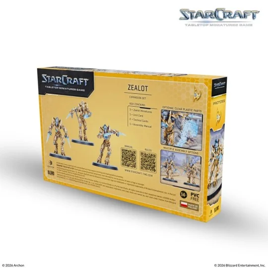StarCraft Zealot - Protoss - Expansion Set - Archon Studio SCMG0017