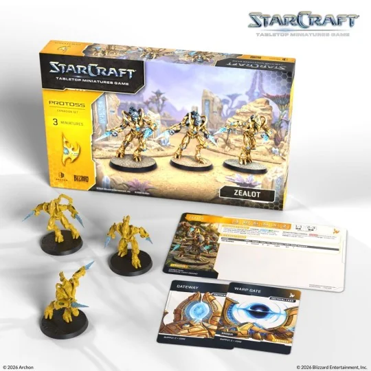 StarCraft Zealot - Protoss - Expansion Set - Archon Studio SCMG0017