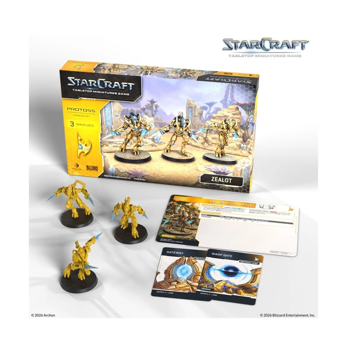 StarCraft Zealot - Protoss - Expansion Set - Archon Studio SCMG0017