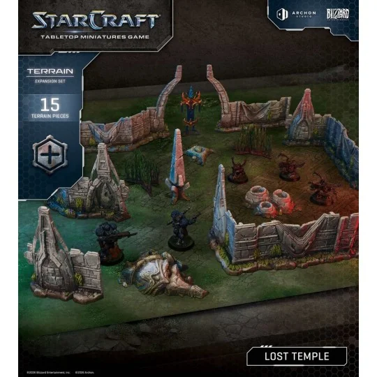 StarCraft Lost Temple - Terrain Expansion Set - Archon Studio SCMG0022