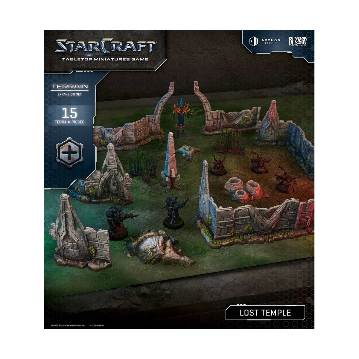 StarCraft Lost Temple - Terrain Expansion Set - Archon Studio SCMG0022