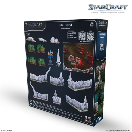 StarCraft Lost Temple - Terrain Expansion Set - Archon Studio SCMG0022