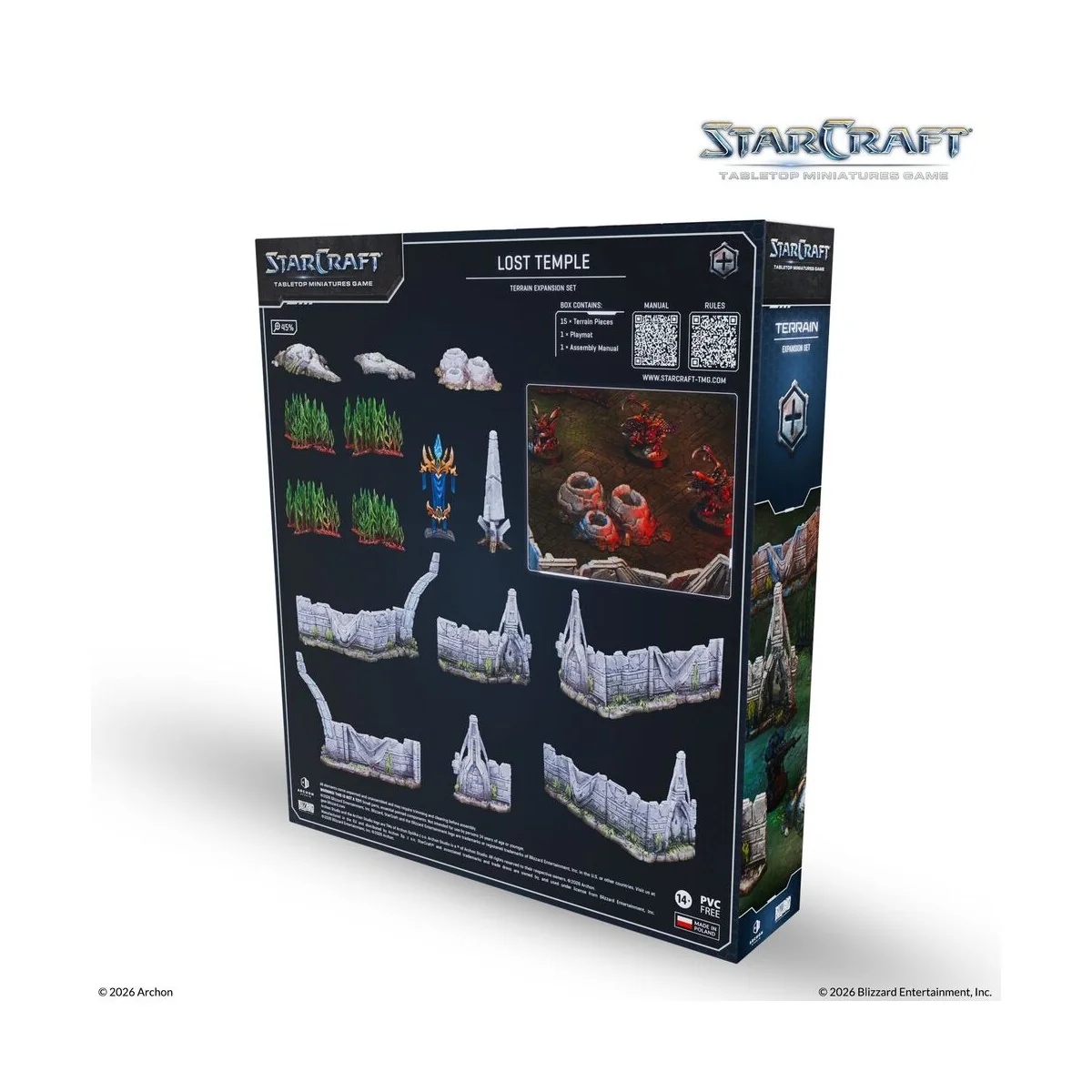 StarCraft Lost Temple - Terrain Expansion Set - Archon Studio SCMG0022