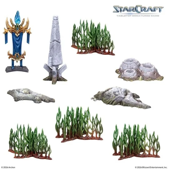 StarCraft Lost Temple - Terrain Expansion Set - Archon Studio SCMG0022