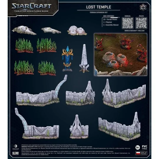 StarCraft Lost Temple - Terrain Expansion Set - Archon Studio SCMG0022