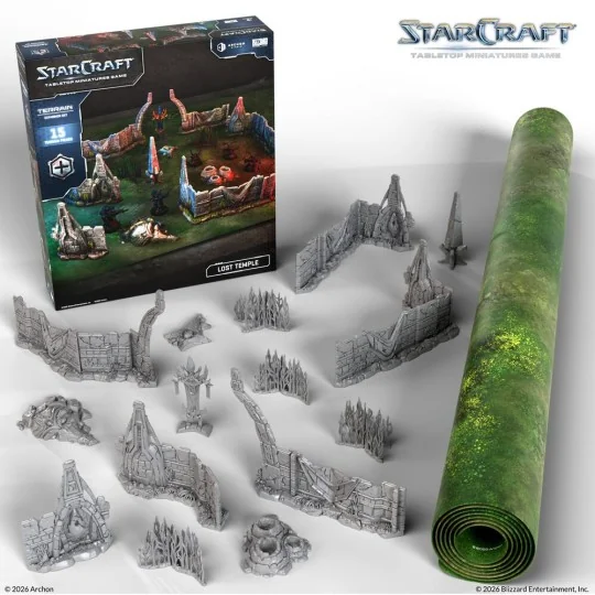 StarCraft Lost Temple - Terrain Expansion Set - Archon Studio SCMG0022