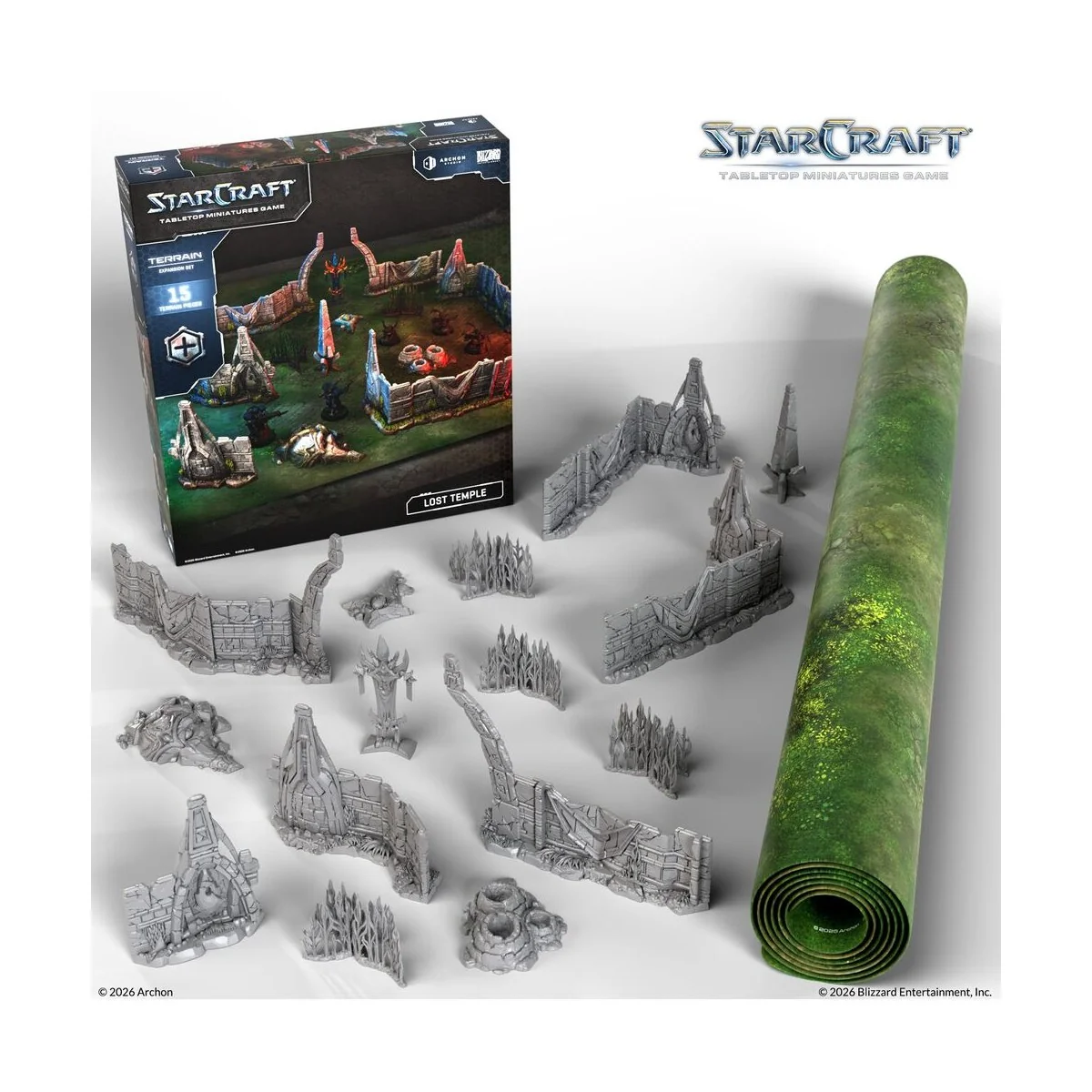 StarCraft Lost Temple - Terrain Expansion Set - Archon Studio SCMG0022