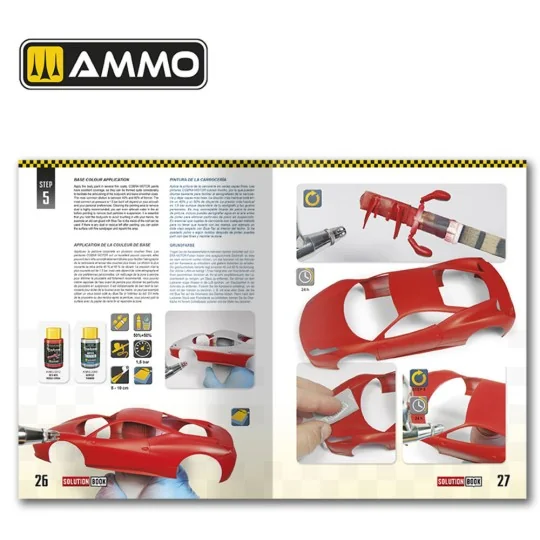 SOLUTION BOOK 24 - How to Paint and Lacquer Scale Cars (English, Ca... SOLUTION BOOK 24 - How to Paint and Lacquer Scale Cars (English, Ca...