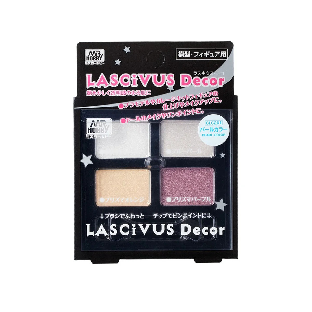 LASCIVUS Decor Pearl Color Palette - Mr Hobby - Gunze CLC-201 LASCIVUS Decor Pearl Color Palette - Mr Hobby - Gunze CLC-201