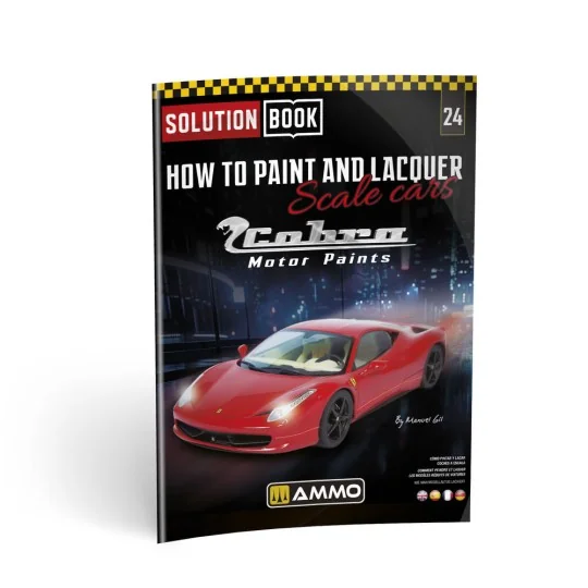 SOLUTION BOOK 24 - How to Paint and Lacquer Scale Cars (English, Ca... SOLUTION BOOK 24 - How to Paint and Lacquer Scale Cars (English, Ca...
