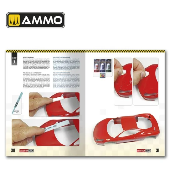 SOLUTION BOOK 24 - How to Paint and Lacquer Scale Cars (English, Ca... SOLUTION BOOK 24 - How to Paint and Lacquer Scale Cars (English, Ca...