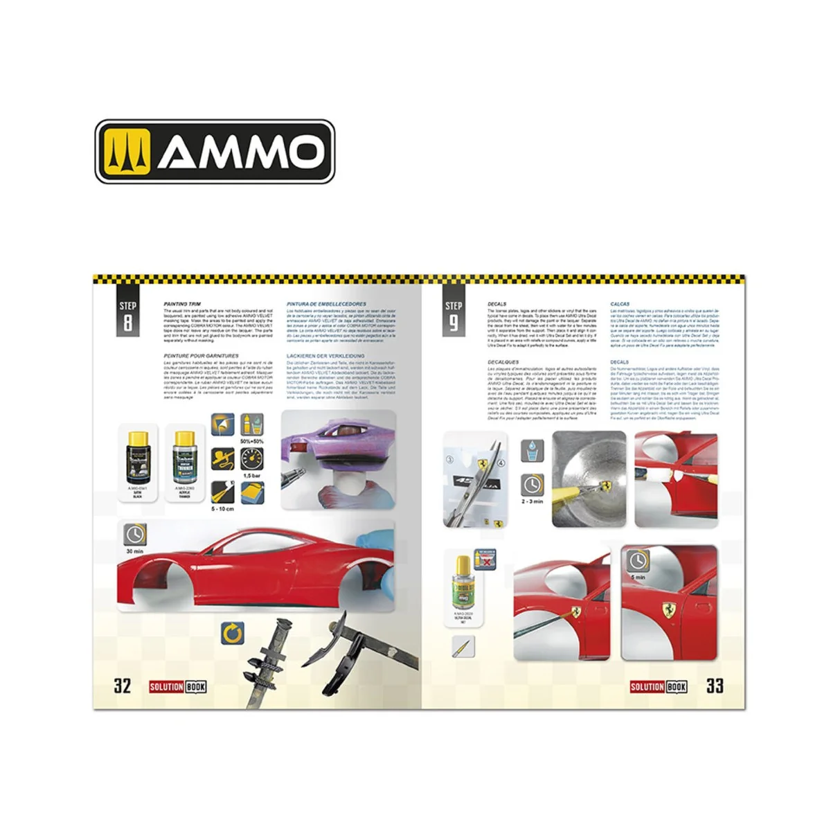 SOLUTION BOOK 24 - How to Paint and Lacquer Scale Cars (English, Ca... SOLUTION BOOK 24 - How to Paint and Lacquer Scale Cars (English, Ca...