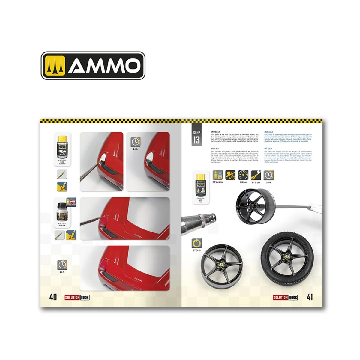 SOLUTION BOOK 24 - How to Paint and Lacquer Scale Cars (English, Ca... SOLUTION BOOK 24 - How to Paint and Lacquer Scale Cars (English, Ca...