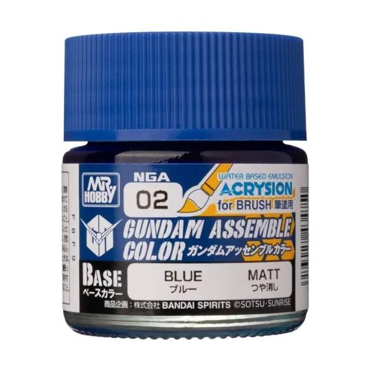 Acrysion GUNDAM ASSEMBLE COLOR (Base Color) (10 ml) Blue - Mr Hobby... Acrysion GUNDAM ASSEMBLE COLOR (Base Color) (10 ml) Blue - Mr Hobby...
