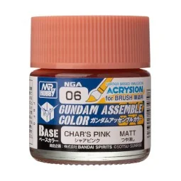 Acrysion GUNDAM ASSEMBLE COLOR (Base Color) (10 ml) Char's Pink - M...