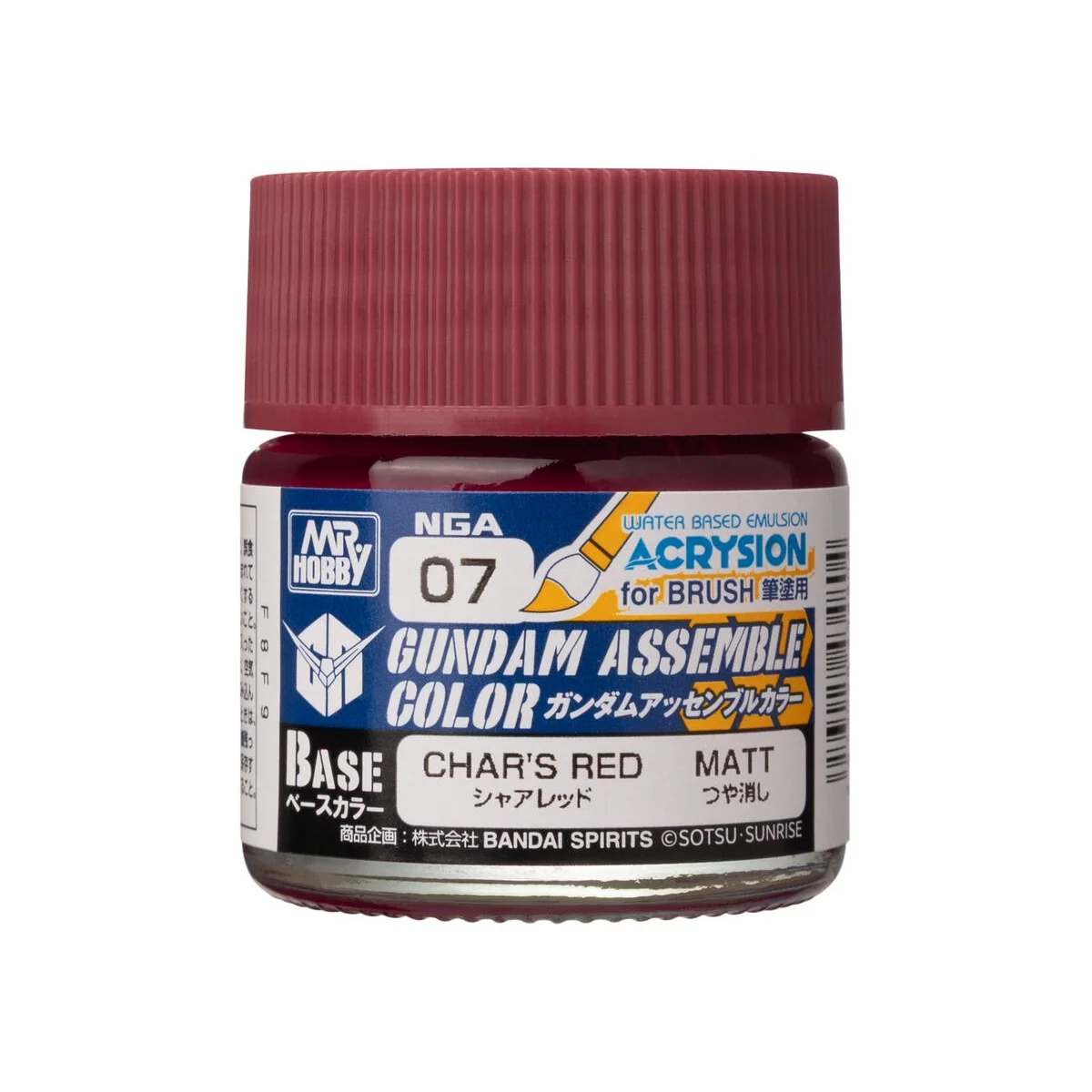 Acrysion GUNDAM ASSEMBLE COLOR (Base Color) (10 ml) Char's Red - Mr... Acrysion GUNDAM ASSEMBLE COLOR (Base Color) (10 ml) Char's Red - Mr...