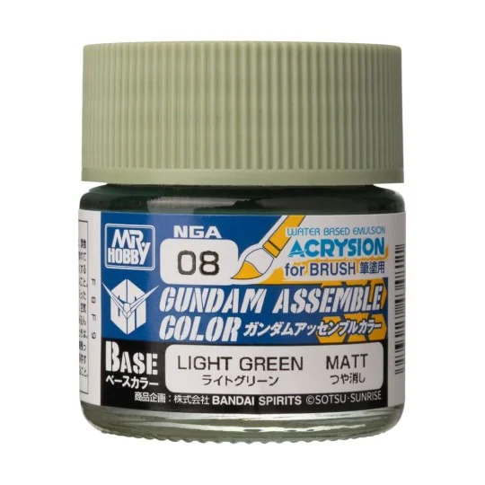 Acrysion GUNDAM ASSEMBLE COLOR (Base Color) (10 ml) Light Green - M... Acrysion GUNDAM ASSEMBLE COLOR (Base Color) (10 ml) Light Green - M...