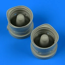 Yak-28P/PP Firebar exhaust gondols f.Bob, 1/48 - Quickboost QB48 860