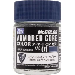Armored Core Color (18ml) Steel Haze Dark Blue - Mr Hobby - Gunze X...
