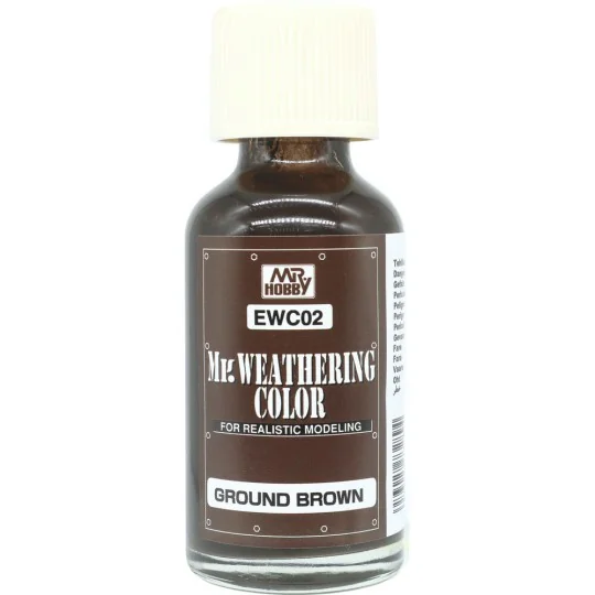 Weathering Color Ground Brown (40ml) - Mr Hobby - Gunze EWC-02