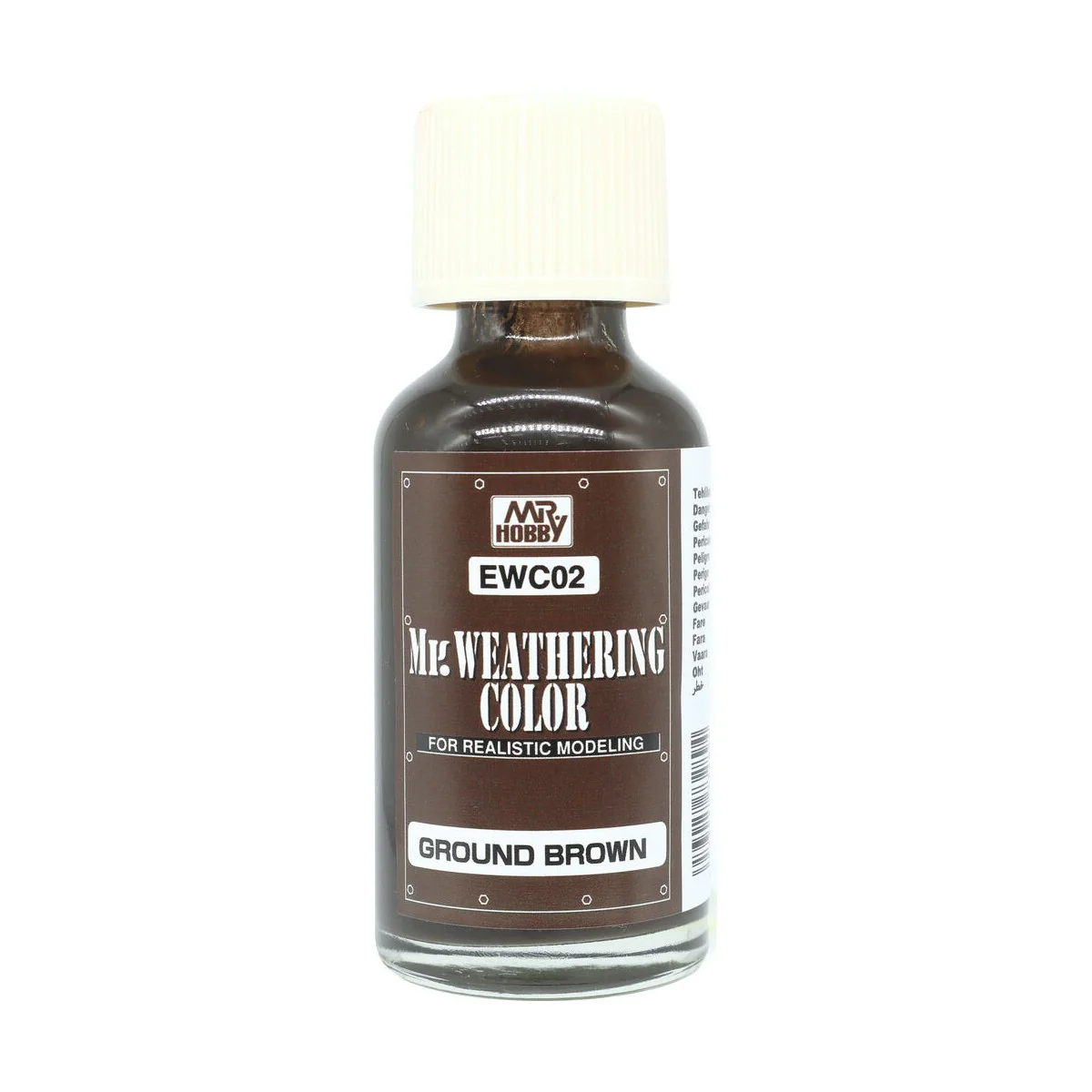 Weathering Color Ground Brown (40ml) - Mr Hobby - Gunze EWC-02