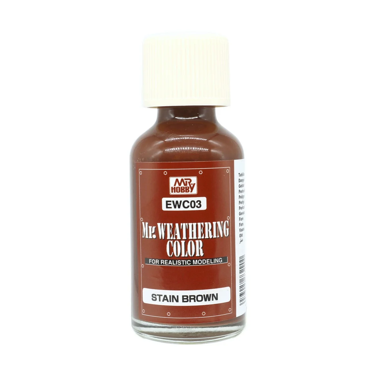 Weathering Color Stain Brown (40ml) - Mr Hobby - Gunze EWC-03