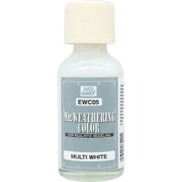 Weathering Color White (40ml) - Mr Hobby - Gunze EWC-05