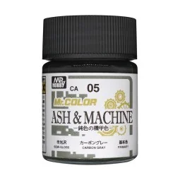 Mr. Color (18 ml) Ash & Machine Carbon Gray - Mr Hobby - Gunze CA-05