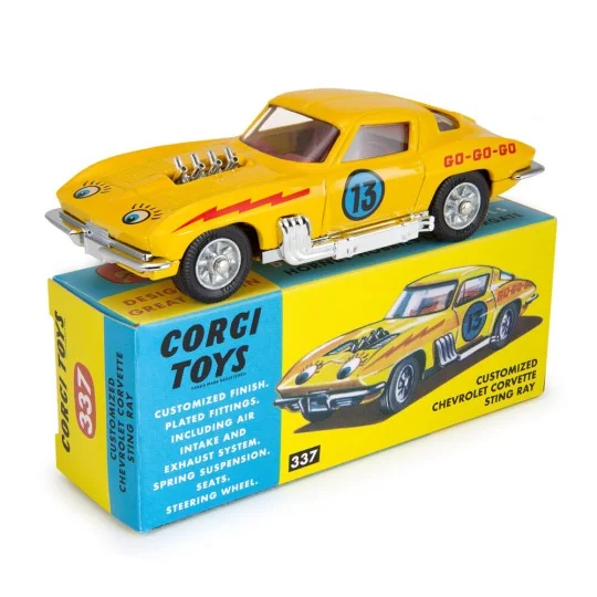 337 Customized Chevrolet Corvette Sting Ray - Corgi CD54321023 337 Customized Chevrolet Corvette Sting Ray - Corgi CD54321023