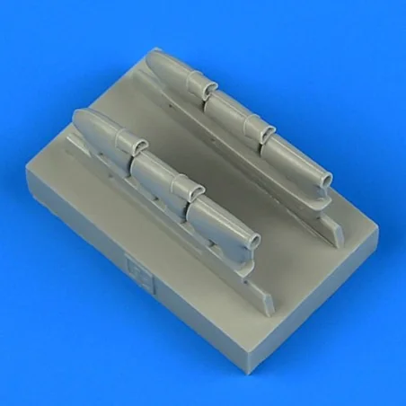 Spitfire Mk.I exhaust for Tamiya, 1/48 - Quickboost QB48 866