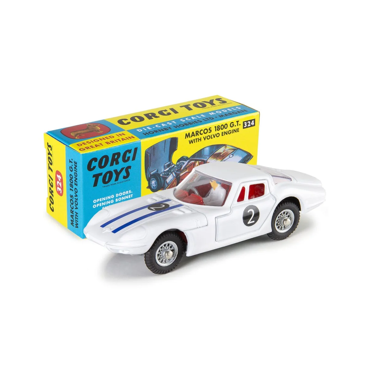 324 Marcos 1800 GT With Volvo Engine - Corgi CD54321027