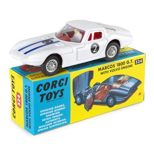 324 Marcos 1800 GT With Volvo Engine - Corgi CD54321027
