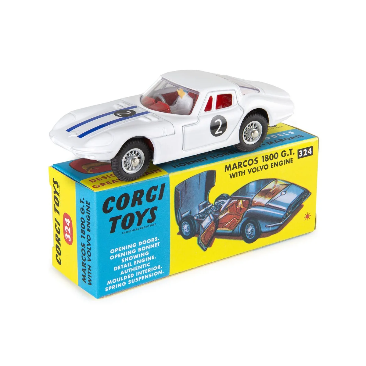 324 Marcos 1800 GT With Volvo Engine - Corgi CD54321027
