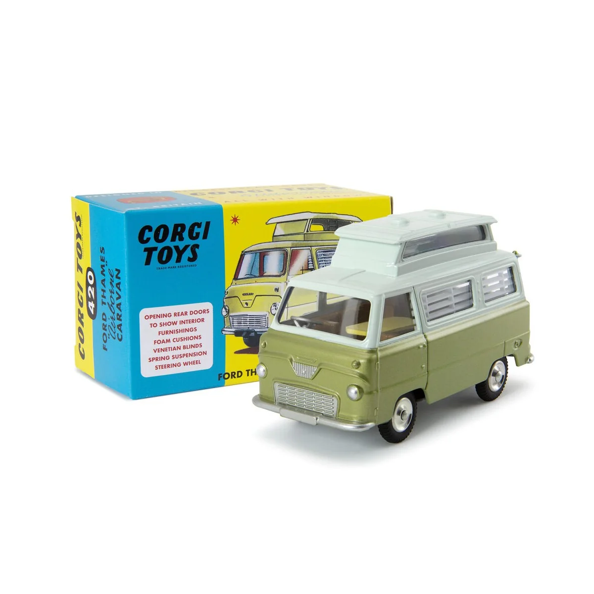 420 Ford Thames Airborne Caravan - Corgi CD54321029