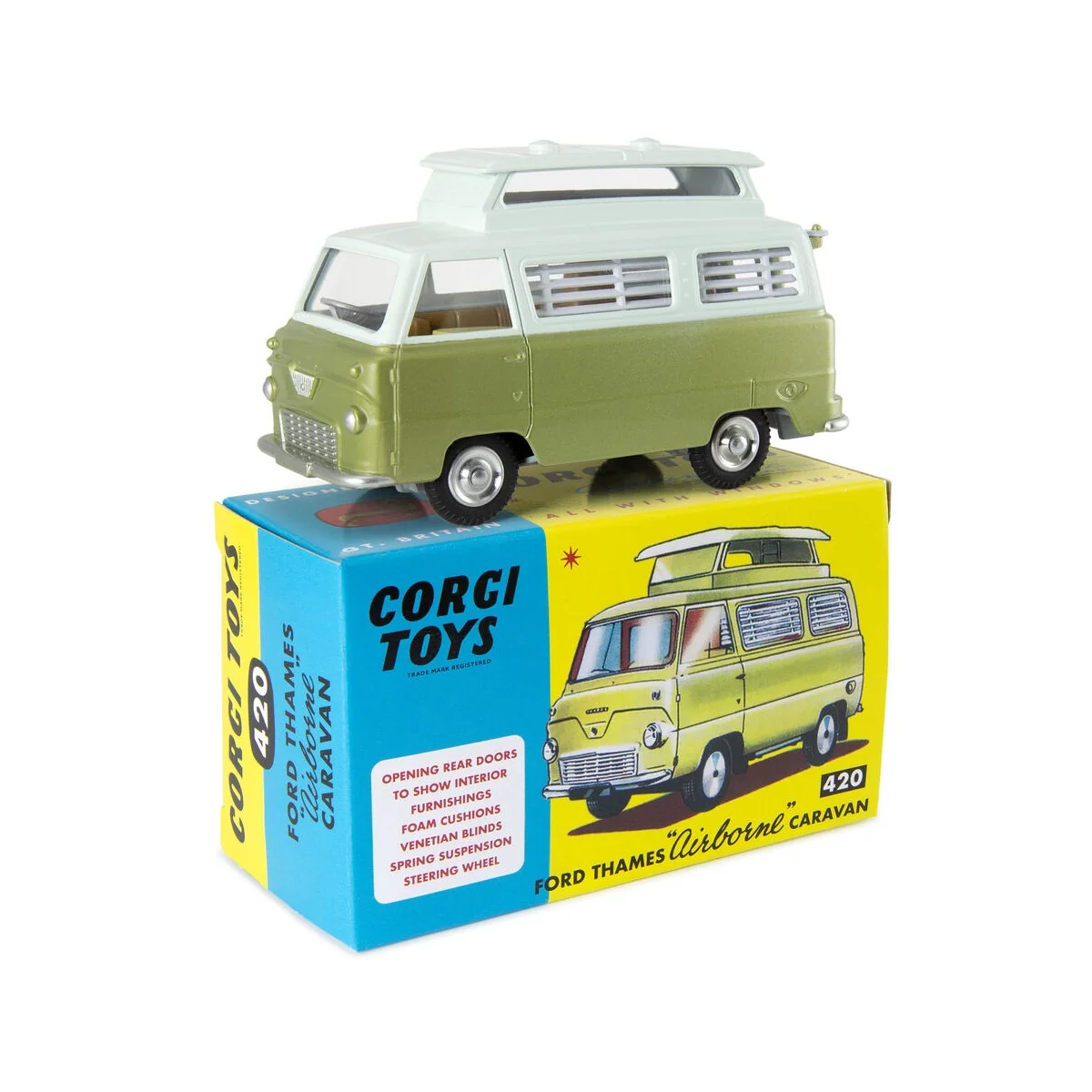 420 Ford Thames Airborne Caravan - Corgi CD54321029