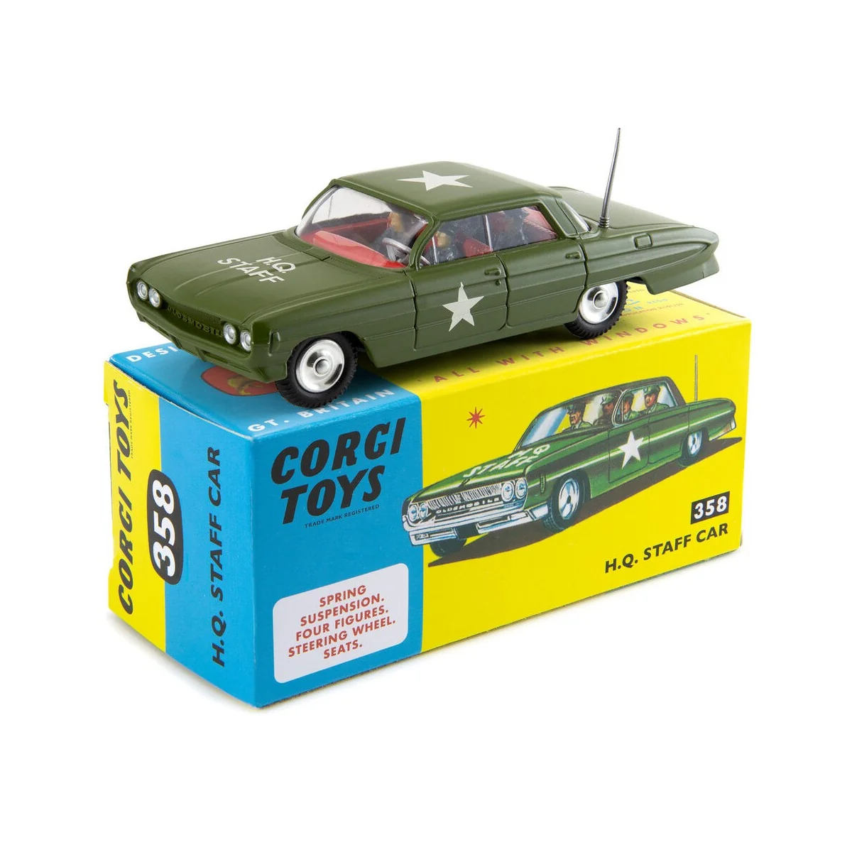 358 HQ Staff Car - Corgi CD54321030 358 HQ Staff Car - Corgi CD54321030