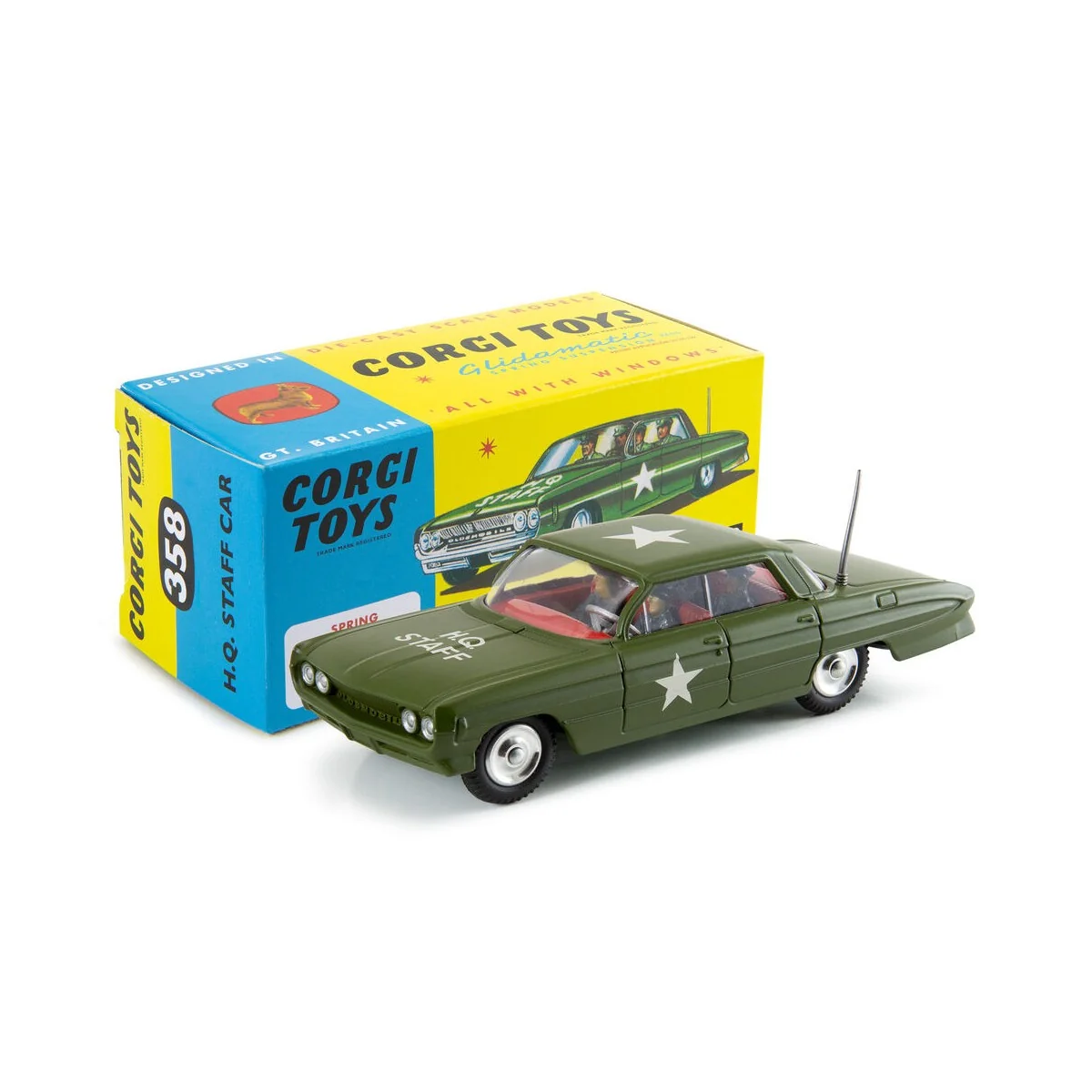 358 HQ Staff Car - Corgi CD54321030 358 HQ Staff Car - Corgi CD54321030