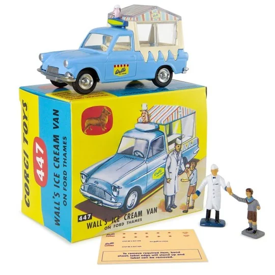447 Walls Ice Cream Van on Ford Thames - Corgi CD54321032