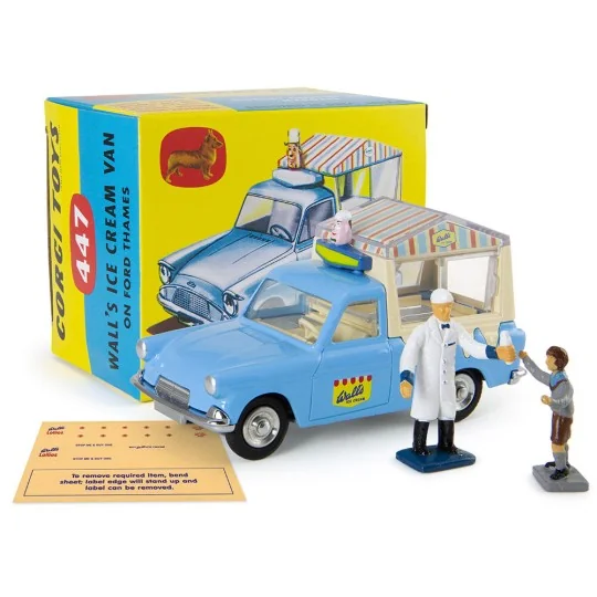 447 Walls Ice Cream Van on Ford Thames - Corgi CD54321032